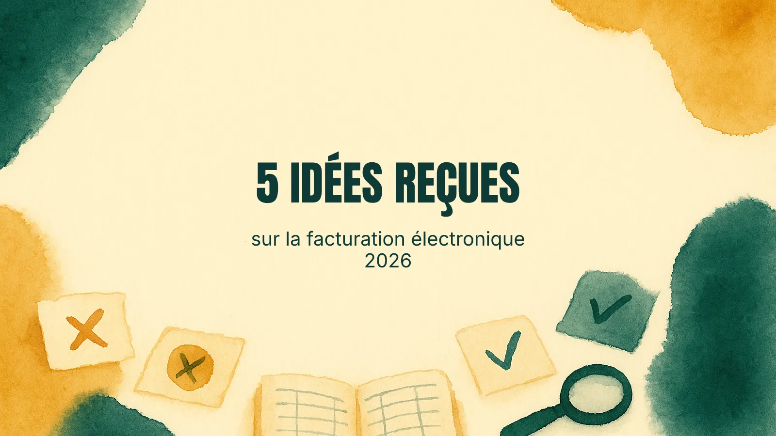Cinq idées reçues sur la facturation électronique 2026